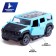 Autograd Metal Metal "Jeep", 1:36, inertia, doors open, blue color