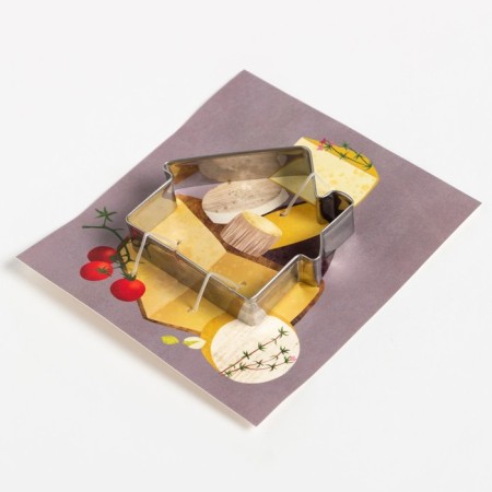 Kitchen "Cheese" stand, towel, mold-6