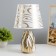 Riana desktop E14 40W Gold white 20x20x33cm Risalux