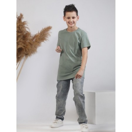 T-shirt teenage, size 36, color light green-5