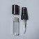 A bottle for storage, with a sprayer, 3 ml, packing - 5 pcs, black color