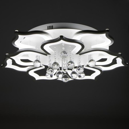 Economic chandelier with PDU 78055 80W LED 3000-6500K white 75x75x21 cm-4