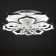 Economic chandelier with PDU 78055 80W LED 3000-6500K white 75x75x21 cm