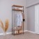 The rack "NOT CADER", a metal frame, 82.5 × 206.5 × 36.5 cm, black