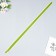 The workpiece for the manufacture of leaves is 35x800 mm, milk/green