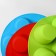 Baking uniform “Circle”, silicone, d = 25.5 cm, 7 cells (6 × 4 cm), color mix