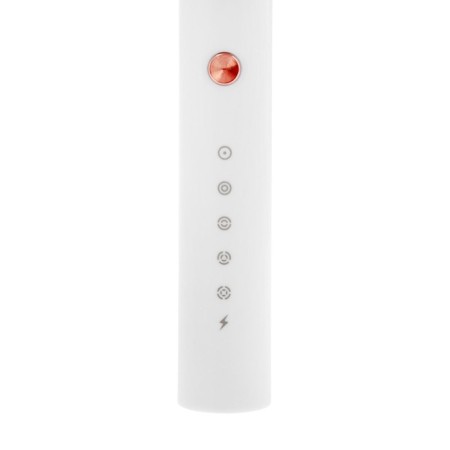 Luazon LP-005 electric toothbrush, vibrational, 2 nozzles, from battery, white-4