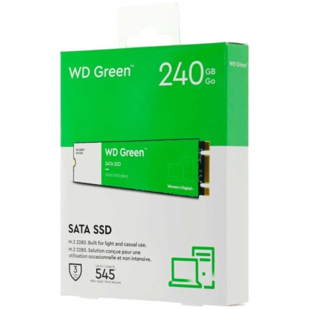 SSD M.2 WD Green 240 GB SATA III WDS240G3G0B-4