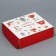 Box for Khugge confectionery, 17 x 20 x 6 cm, New Year