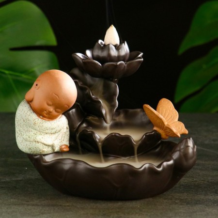 Set of incense on the stand "Apo on the lotus" 14x16x12cm