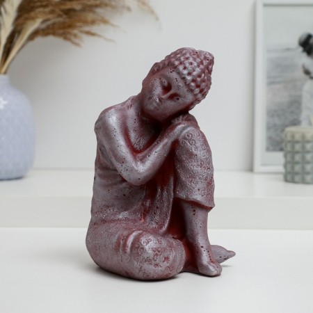 Figure "Buddha thoughtful" gray, 19cm