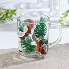 Glass glass for tea 