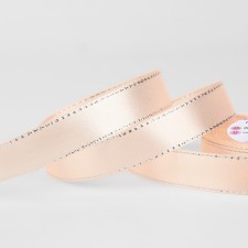 A satin ribbon 
