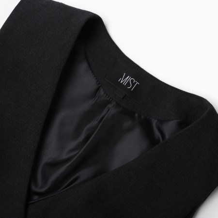 Women's vest MIST, R.46, black-8