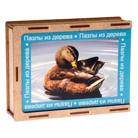 Puzzle series Fantasy "Duck", 24 details, size - 28 × 18.5 cm-4