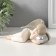 Polystone souvenir "Sleeping angel with silver wings" 14x10x7 cm