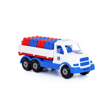 Air Brown "Stalker", white-blue color + constructor "Junior", 20 elements-4