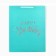 Laminated vertical packet “Happy Birthday”, glitter, L, 40 × 31 × 11.5 cm