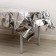 Tablecloth, 138 × 182 cm, silver color