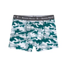 Трусы-боксеры, рост 98-104 см, цвет зелёный