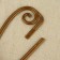 Tapestry 34 × 10.5 cm, bronze color