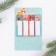 New Year. Bookmarks for books-stalks, 4 pcs, 20 liters of “fluffy joys”