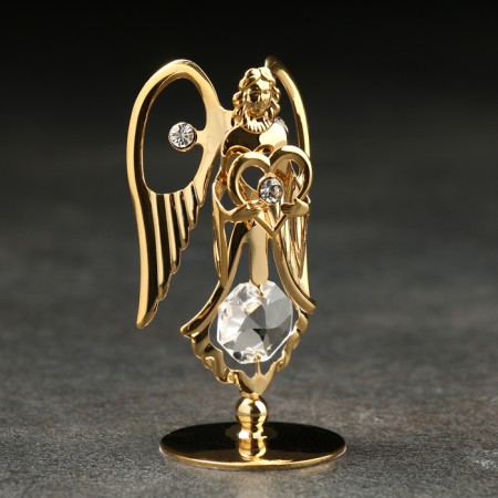 Souvenir "Angel", 3.5 × 3.2 × 6.5 cm, with crystals-4