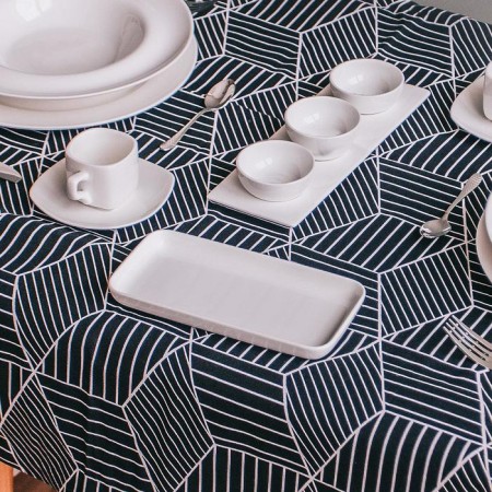 Porcelain rectangular porcelain Wilmax, 19 × 10 cm, white color-5