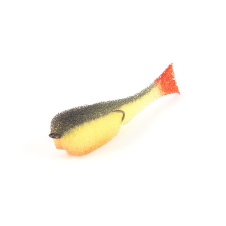 Yaman foamy fish on a double, 80 mm, color 19 UV, 5 pcs.-2