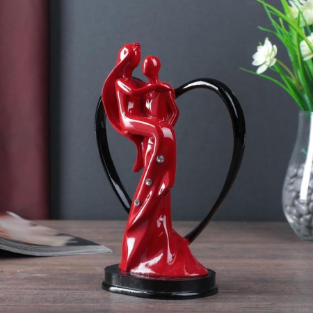 Souvenir Polystone Tenderness (Red-Cherry) 20.5*15.5*8 cm-3