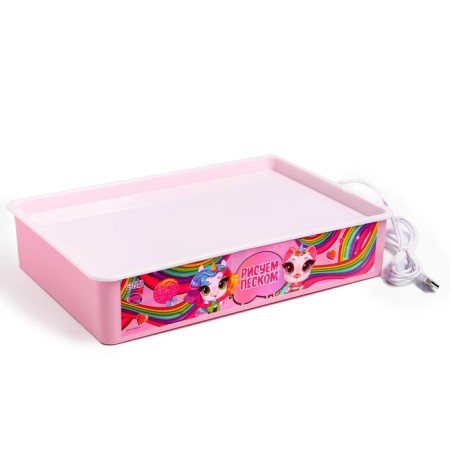 A tablet for drawing with sand "Magic Unicorn", mod. TB-15-1