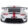 Racing machine BBURAGO Porsche 911 RSR, DIE-CAST, 1:24, White color, opening doors