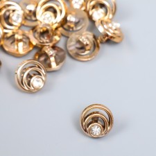 A set of buttons of decorative plastic 