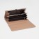 Women's wallet on magnets, beige color