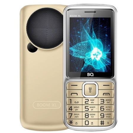 Cell phone BQ M-2810 BOOM XL Gold