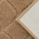 House rug of the share "Shambor", 40 × 60 cm, beige color
