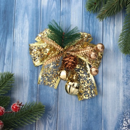 Jewelry "New Year's Style" Bant Glorak, 13x14 cm, gold