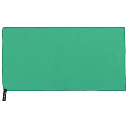 Microfiber towel, size 40x80 cm, green color-1