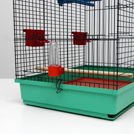 Fine Cage "Fiona", 4 tiers, 48 ​​x 38 x 65 cm, mix of flowers-6