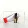 Cosmetic bag with lightning, white color