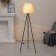 Laut's floor lamp 1x15W E27 Chocolate, Champagne