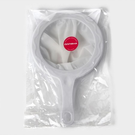 Sieve for filtering of the share, d = 14.5 cm (intra -n.d = 11cm), 200 ml, white color-11