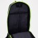 Tourist backpack with extension, 7 l, outer pocket, black/green color