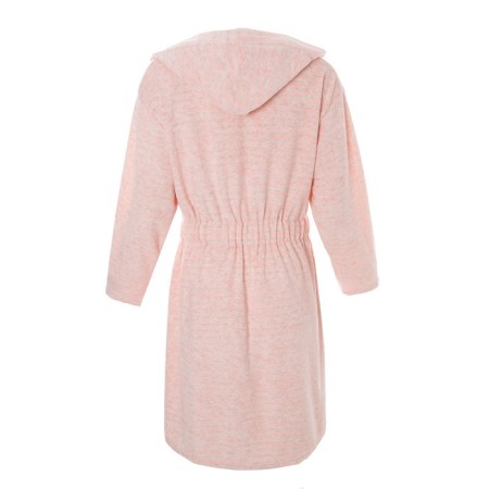 Women's bathrobe, pink color, size 56-10