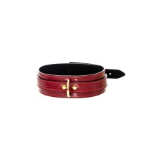 Collar Toyfa Theatre, PU Skin, 41 cm, red color