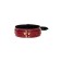 Collar Toyfa Theatre, PU Skin, 41 cm, red color