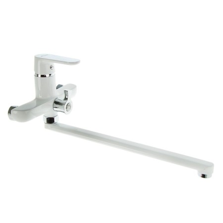 Accoona A7166G bathtub, one -leaf, pour 300 mm, silumin, white