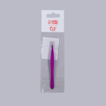 Pinzet begged, narrow, 9 cm, mix color-7