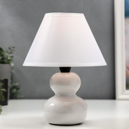 Table lamp 16401/1wt E14 40W white 17x17x24 cm