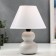 Table lamp 16401/1wt E14 40W white 17x17x24 cm